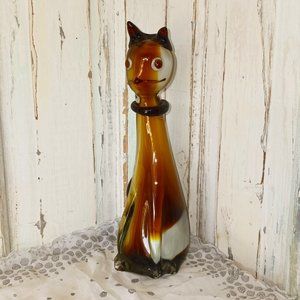 Cristale De Chihuahua Handblown Cat